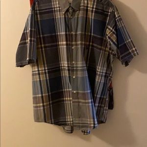 Nautica Plaid button down shirt